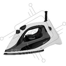 Утюг беспроводной GARLYN GT-230 белый/черный, 2400 Вт, 35 г/мин, 170 г/мин, 280 мл