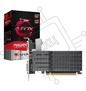 Видеокарта AFOX AFR5220-1024D3L5-V2 AFOX R5 220 1GB DDR3 64BIT DVI HDMI VGA LP HEATSINK RTL