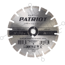 Диск PATRIOT EXPERT  алмазный сегментный 300х25,4/20 по Асфальту