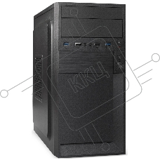 Корпус Minitower ExeGate BAA-105U2-01-UNS450 (mATX, БП UNS450 с вент. 12см, 2*USB+2*USB3.0, аудио, черный)