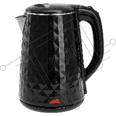 Чайник электрический ВАСИЛИСА ВА-1033 пластик, черный, 1.8 л (12)