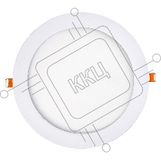 Встраиваемый светильник SMARTBUY (SBL-DL-18-65K) 18w/6500K