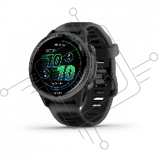 Умные часы Garmin Forerunner 570 черный, темно-серый безель, черный ремешок 42мм