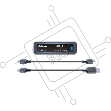 Конвертер Infobit [iTrans DU-TR-22C] (приемник/передатчик) Dante - USB Аудио 2 -канальный, порт USB-C.1xRJ45(Dante). Питание PoE.
