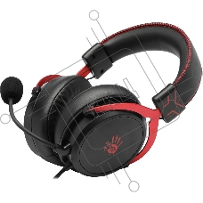 Наушники с микрофоном A4Tech Bloody M590i красный/черный 1м мониторные USB оголовье