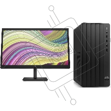 Комплект HP 290 G9 MT i3 12100 (3.3) 8Gb SSD512Gb UHDG 730 Free DOS GbitEth 180W kb клавиатура черный монитор в комплекте P22v (9M937AT)