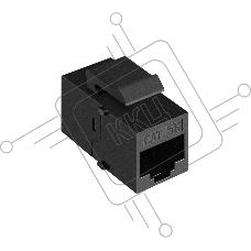 Модуль проходной ExeGate CP45-KJ-UC5e (RJ45-RJ45 формата Keystone Jack, Кат.5e, неэкранированный)