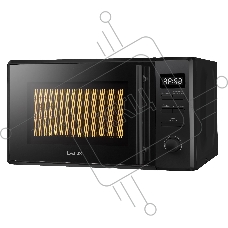 Микроволновая печь Evelux MW 203 B черный, 20 л, 700 Вт, кнопки/поворотный механизм