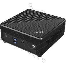 Неттоп MSI Cubi N ADL-037XRU slim N-series N100 (0.8) 8Gb SSD256Gb UHDG noOS 2xGbitEth WiFi BT 65W черный (9S6-B0A911-200)