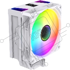 Кулер для процессора Bloody BD-AC220-ARGB1 ARGB белый, 120 мм, алюминий/медь, 1600 об/мин, 26 дБ, 4 pin, 220 Вт, 154 мм