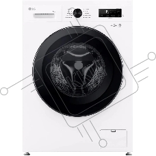 Стиральная машина LG F2Y1VS6W белый, загрузка фронтальная 9 кг, 1200 об/мин., класс: А