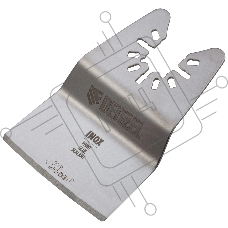 Насадка-шабер для МФИ Denzel Inox, для снятия краски, ширина 50 мм, ступенчатая