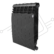 Радиатор биметаллический Royal Thermo BILINER B 500 черный - 6 секц.