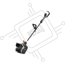 Аккумуляторный снегоуборщик Litheli U20SS00-0A220 (2 аккумулятора 2,5 А/ч)