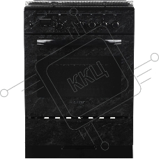 Плита газовая Gefest ПГ 6300-03 0053 мрамор черный, конфорок 4 шт, духовка 52 л, 60 см x 85 см x 60 см