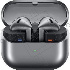 Гарнитура вкладыши Samsung Galaxy Buds 3 серебристый беспроводные bluetooth в ушной раковине