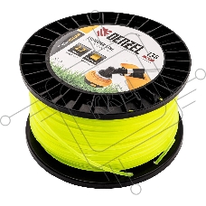 Леска для триммера Denzel квадрат, 2,7м х 138м, на DIN катушке FLEX CORD