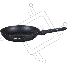 Сковорода Rondell Kitchen RDA-1983 круглая 26см, покрытие: Xylan Plus ручка несъемная (без крышки) черный