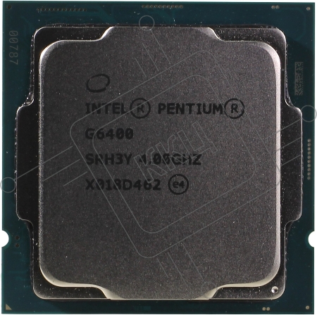 Процессор Intel Pentium Gold G6400 Soc-1200 (CM8070104291810S RH3Y) (4GHz/Intel UHD Graphics 610) OEM