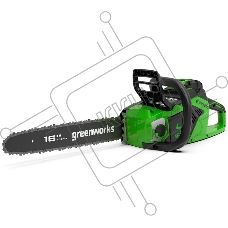 Цепная пила аккумуляторная GreenWorks GD40CS18, 40V, 40 см, бесщеточная,  1,8 КВТ, без АКБ и ЗУ