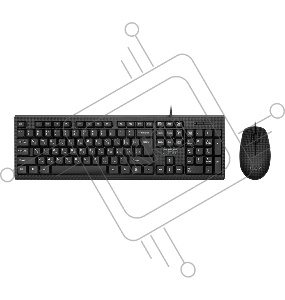 Комплект (клавиатура+мышь) CBR KB SET 711 Carbon