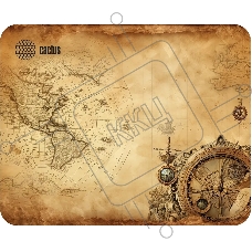 Коврик для мыши Cactus Vintage map 250x200x3мм (CS-MP-D10S)
