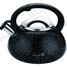 Чайник ELEY из нержавеющей стали со свистком 3 литра