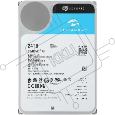 Жесткий диск HDD Seagate SkyHawk AI 24Tb 7200rpm SATA 512Mb 3.5
