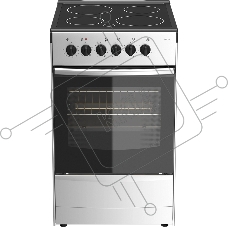 Плита электрическая Darina 1B EC 341 606 silver серебристый/черный, конфорок 4 шт, духовка 50 л, 50 см x 85 см x 56 см