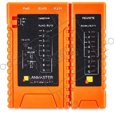 Тестер кабельный Lanmaster LAN-TST-WRM-310-POE