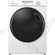 Стиральная машина Haier HWD80-BP14959B белый, загрузка фронтальная 8 кг, 5 кг - сушка, 1400 об/мин, класс: A