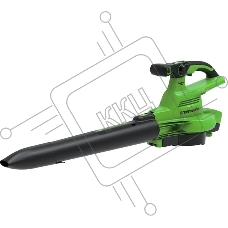 Воздуходув-Садовый Пылесос аккумуляторный GreenWorks GD40BVII, 40V, бесщеточный, без АКБ и ЗУаккумуляторный (2406907)