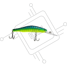 Воблер san-minnow pulsar profi 90S PF3621-6996 - 662
