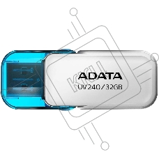 Флеш диск 32GB ADATA UV240, USB 2.0, Белый