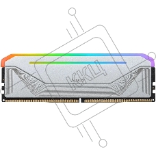 Оперативная память Apacer Nox, DDR5, 16Gb (1x16 Gb), 5200 MHz, CL40, DIMM, радиатор, RGb, белый