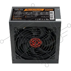 Блок питания Ginzzu SB500, 500Вт, 120мм, черный