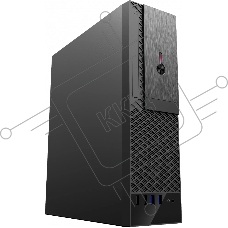 Компьютерный корпус с блоком питания 300Вт. Foxline FL-1001 mATX case, black, w/PSU TFX 300W, w/2xUSB2.0+2xUSB3.0, w/1xcombo audio, w/pwr cord, w/ 8cm FAN