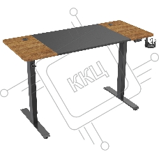 Стол Cactus CS-EDL-BAWD столешница МДФ черный дуб антик, каркас черный Стол Cactus CS-EDL-BAWD столешница МДФ черный дуб антик, каркас черный