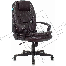 Кресло руководителя Бюрократ CH-868N NE-15 темно-коричневый, искусственная кожа, крестовина пластик Кресло руководителя Бюрократ CH-868N NE-15 темно-коричневый, искусственная кожа, крестовина пластик