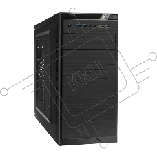 Корпус Minitower ExeGate QA-412U-UNS500 (mATX, БП UNS500 с вент. 12см, 2*USB+2*USB3.0, аудио, черный)