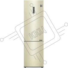 Холодильник LG GA-B509CEWL бежевый двухкамерный 277/107л морозилка снизу, No Frost