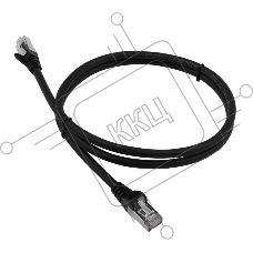 Патч-корд Lanmaster LAN-PC45/S6-2.0-BK FTP вилка RJ-45-вилка RJ-45 кат.6 2м черный LSZH (уп.:1шт)