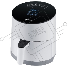Аэрофритюрница Steba HF 1000 белый/чёрный, 1500 Вт, 3.5 л, 0.5 кг, съёмная чаша, антипригарное покрытие, таймер