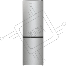 Холодильник Gorenje NRKE62XL серебристый металлик двухкамерный 203/99л морозилка снизу, No Frost
