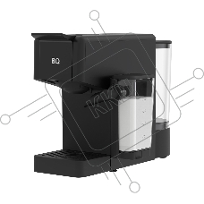 Капсульная кофеварка BQ CCM1064A Black. 3 в 1: Nespresso, Dolce Gusto, молотый кофе / Давление 20 бар / Итальянская помпа / Автоматический капучинатор / DuoBoil - технология быстрого приготовления кофейных напитков / Выбор объема порции / Объем резервуара