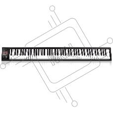 Клавиатура MIDI [IKEYBOARD8NANO] Icon [iKeyboard 8 Nano] 88 полувзвешенных клавиш фортепианного типа, колеса высоты тона и модуляции, энкодер с LED индикатором, переключение октав и транспонирования, 2х1/4