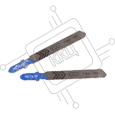 Пилка для лобзика EDGE by PATRIOT T118A по металлу, 2шт в блистере