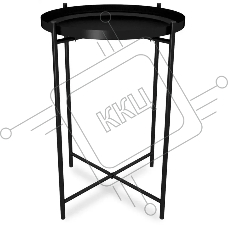 Столик журнальный SHEFFILTON SHT-CT8-1 металл черный муар (200184)