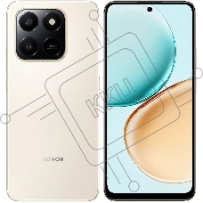 Смартфон HONOR X7d 6/128Gb золотой