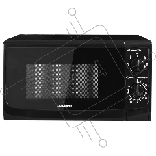 Микроволновая печь Starwind SWM5720 черный, 20 л, 700 Вт, переключатели - поворотный механизм